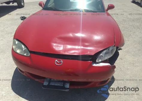 2001 Mazda Mx-5 Miata Ls z USA, uszkodzony, nr VIN JM1NB353310200943